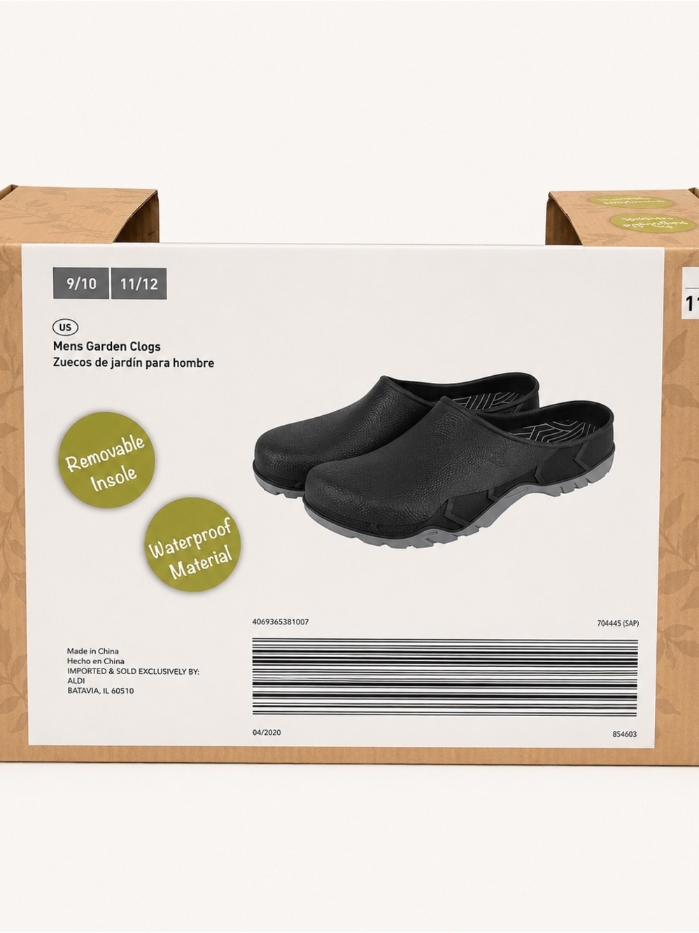 NWT-Gardenline Men's Garden Clogs Size 11/12 - Picture 4 of 6